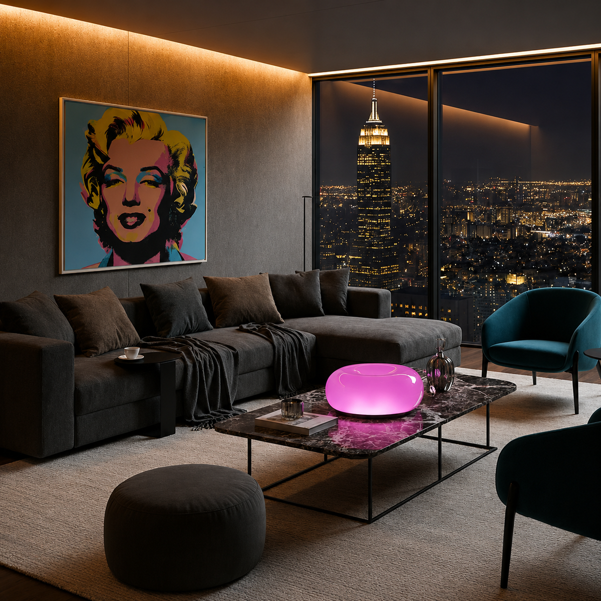 ORBI | LÁMPARA DE MESA DECORATIVA