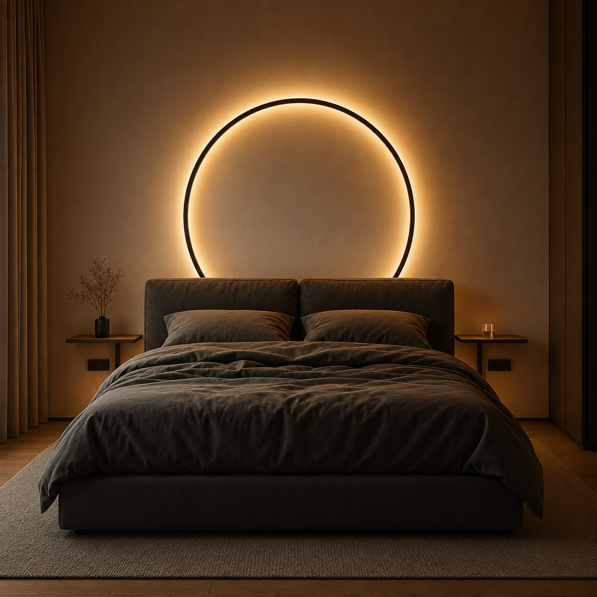 AUREA | LÁMPARA DE ANILLO DE PARED