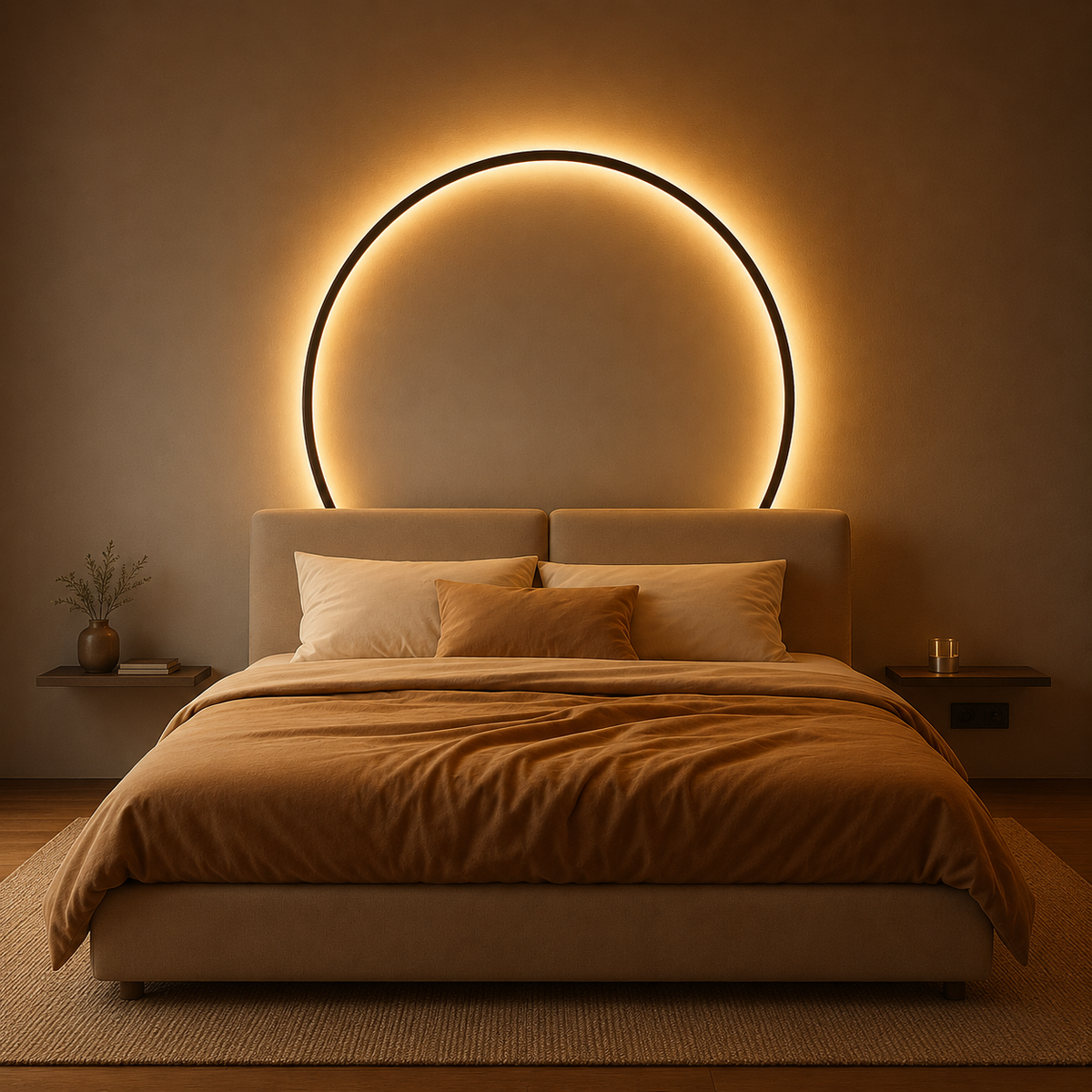 AUREA | LÁMPARA DE ANILLO DE PARED