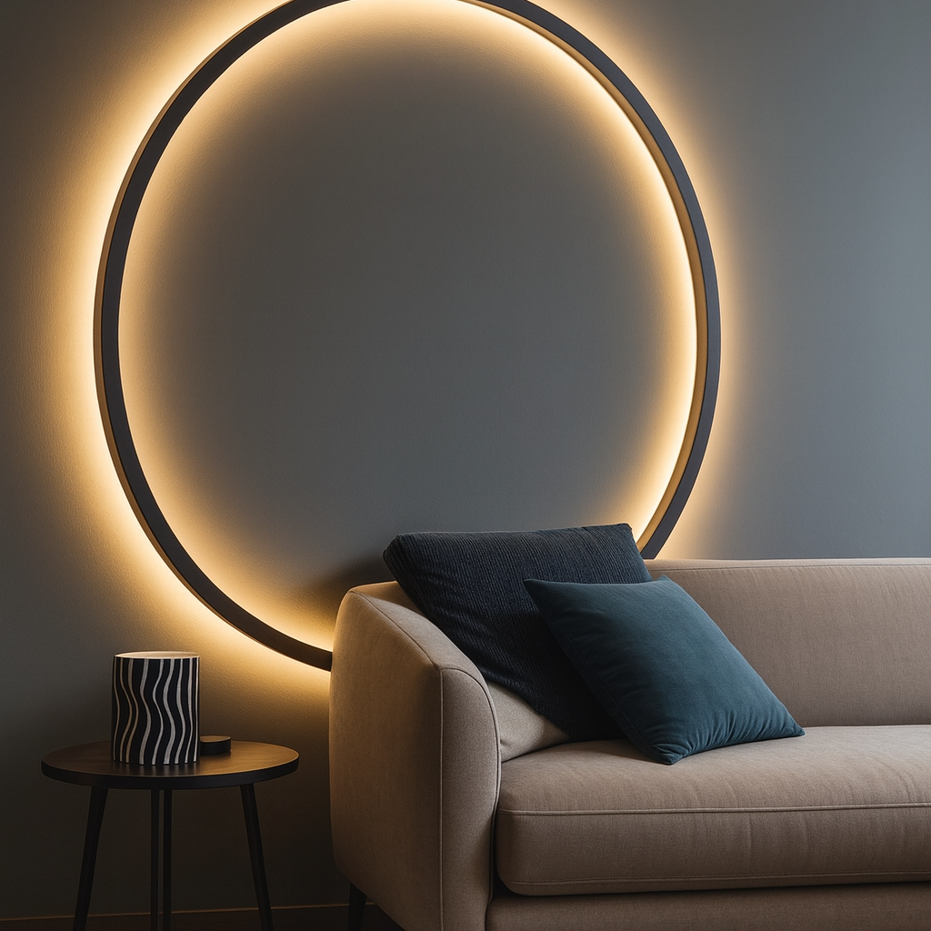 AUREA | LÁMPARA DE ANILLO DE PARED